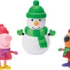 JAZWARES Peppa Pig Schlittenfahrt