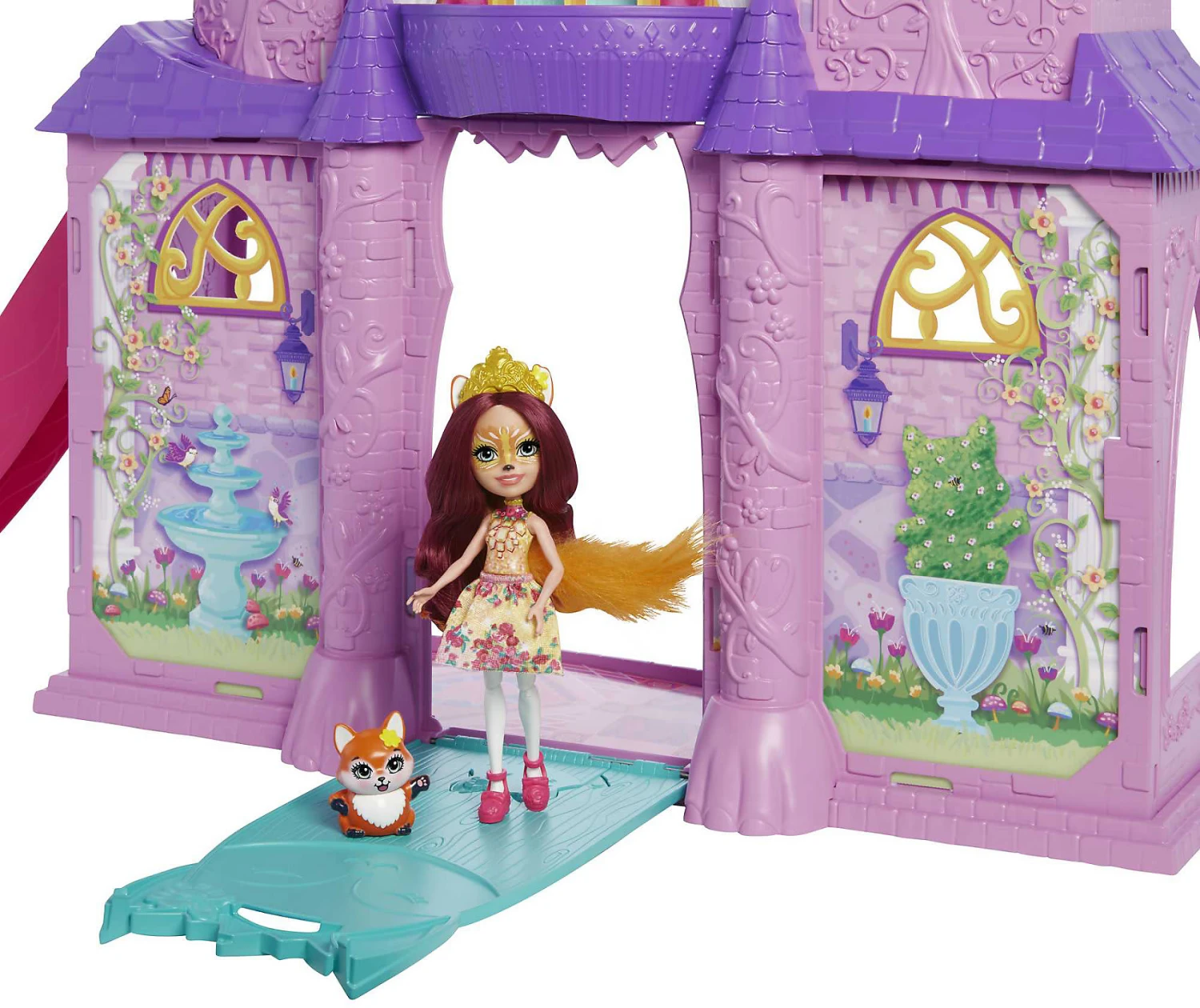 MATTEL Enchantimals Royals Ballzauber Schloss Mit Felicity Fox & Flick 10 MATTEL Enchantimals Royals Ballzauber Schloss Mit Felicity Fox & Flick – Bild 10