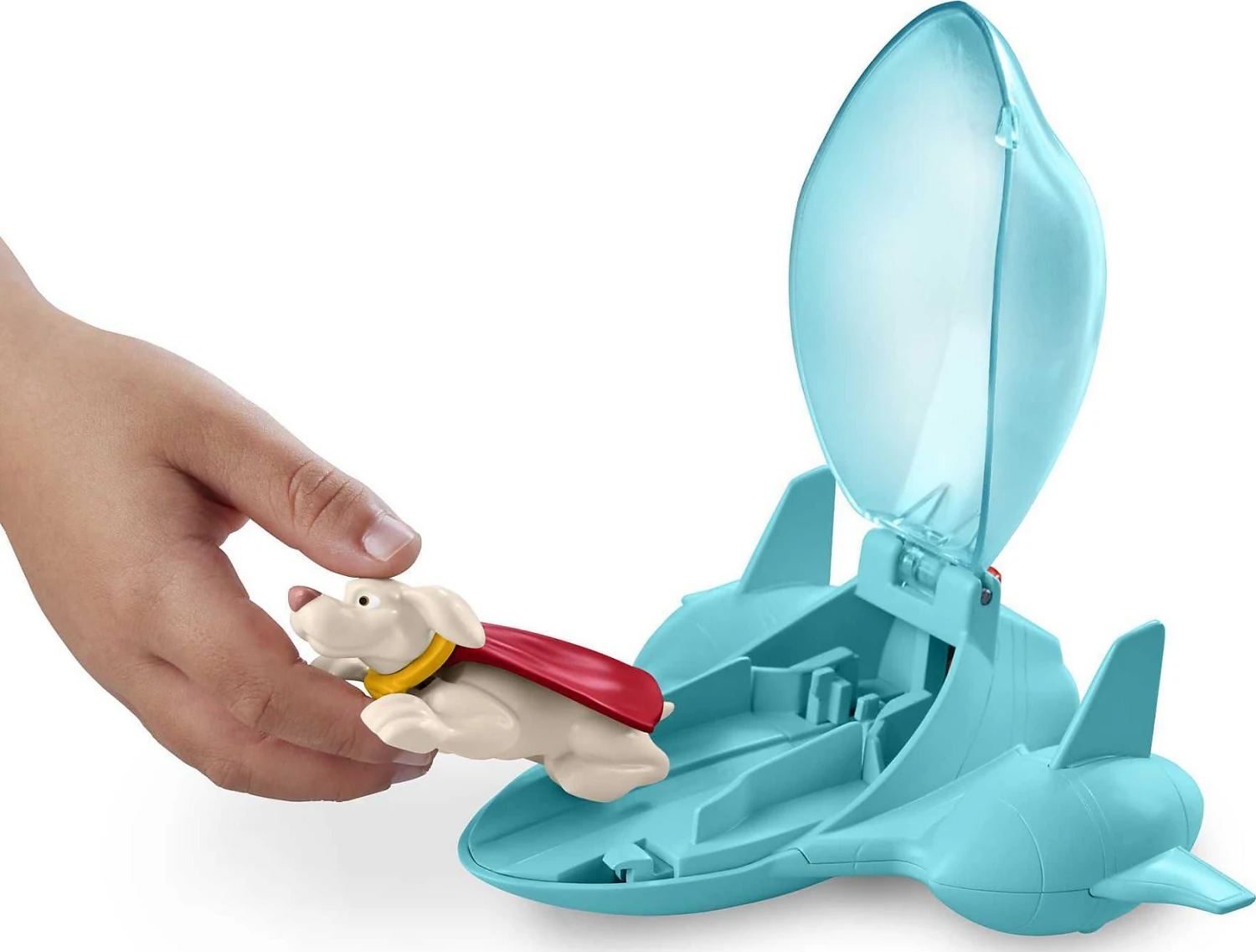MATTEL Fisher-Price DC League Of Super-Pets Krypto & Superman-Jet Im Set 3 MATTEL Fisher-Price DC League Of Super-Pets Krypto & Superman-Jet Im Set – Bild 3