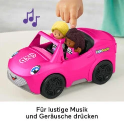 MATTEL Fisher-Price Little People Barbie Cabrio Fahrzeug- Und Figurenset 8 MATTEL Fisher-Price Little People Barbie Cabrio Fahrzeug- Und Figurenset -Trendiger Spielzeugladen mattel fisher price little people barbie cabrio fahrzeug und figurenset 2