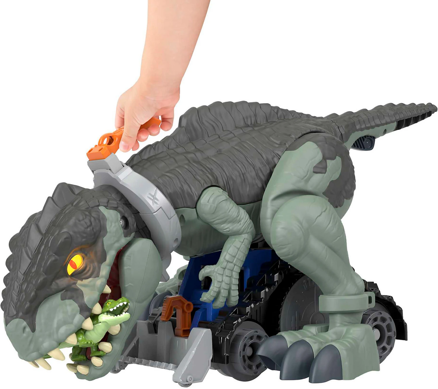 MATTEL Imaginext Jurassic World Mega Stomp & Rumble Giga Dino 4 MATTEL Imaginext Jurassic World Mega Stomp & Rumble Giga Dino – Bild 4