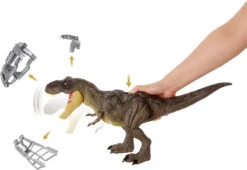 MATTEL Jurassic World Stomp 'N Attack T-Rex -Trendiger Spielzeugladen mattel jurassic world stomp n attack t rex 4