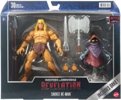 MATTEL Masters Of The Universe Masterverse Revelation Savage He-Man Actionfigur,... 17 MATTEL Masters Of The Universe Masterverse Revelation Savage He-Man Actionfigur,... -Trendiger Spielzeugladen mattel masters of the universe masterverse revelation savage he man actionfigur 8