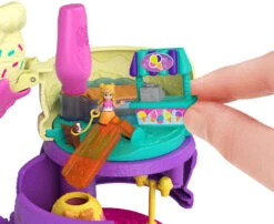 MATTEL Polly Pocket Ausklappspaß-Schatulle Eiswaffel 12 MATTEL Polly Pocket Ausklappspaß-Schatulle Eiswaffel -Trendiger Spielzeugladen mattel polly pocket ausklappspass schatulle eiswaffel 5
