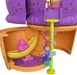 MATTEL Polly Pocket Ausklappspaß-Schatulle Eiswaffel 13 MATTEL Polly Pocket Ausklappspaß-Schatulle Eiswaffel -Trendiger Spielzeugladen mattel polly pocket ausklappspass schatulle eiswaffel 6