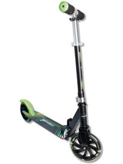 Scooter "Muuwmi NEON 180" In Schwarz/ Grün - Ab 6 Jahren