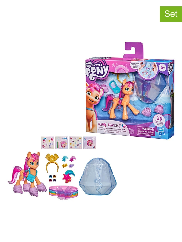 My Little Pony Spielset "Kristall-Abenteuer Sunny Starscout" - Ab 5 Jahren 1 My Little Pony Spielset "Kristall-Abenteuer Sunny Starscout" - Ab 5 Jahren