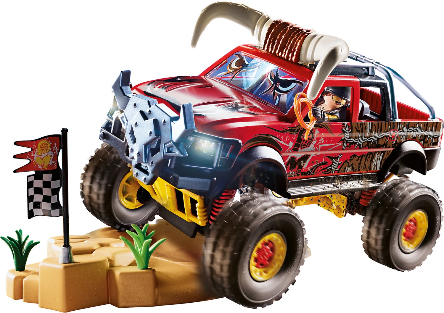 Playmobil 70549 Stuntshow Monster Truck Horned 3 Playmobil 70549 Stuntshow Monster Truck Horned – Bild 3