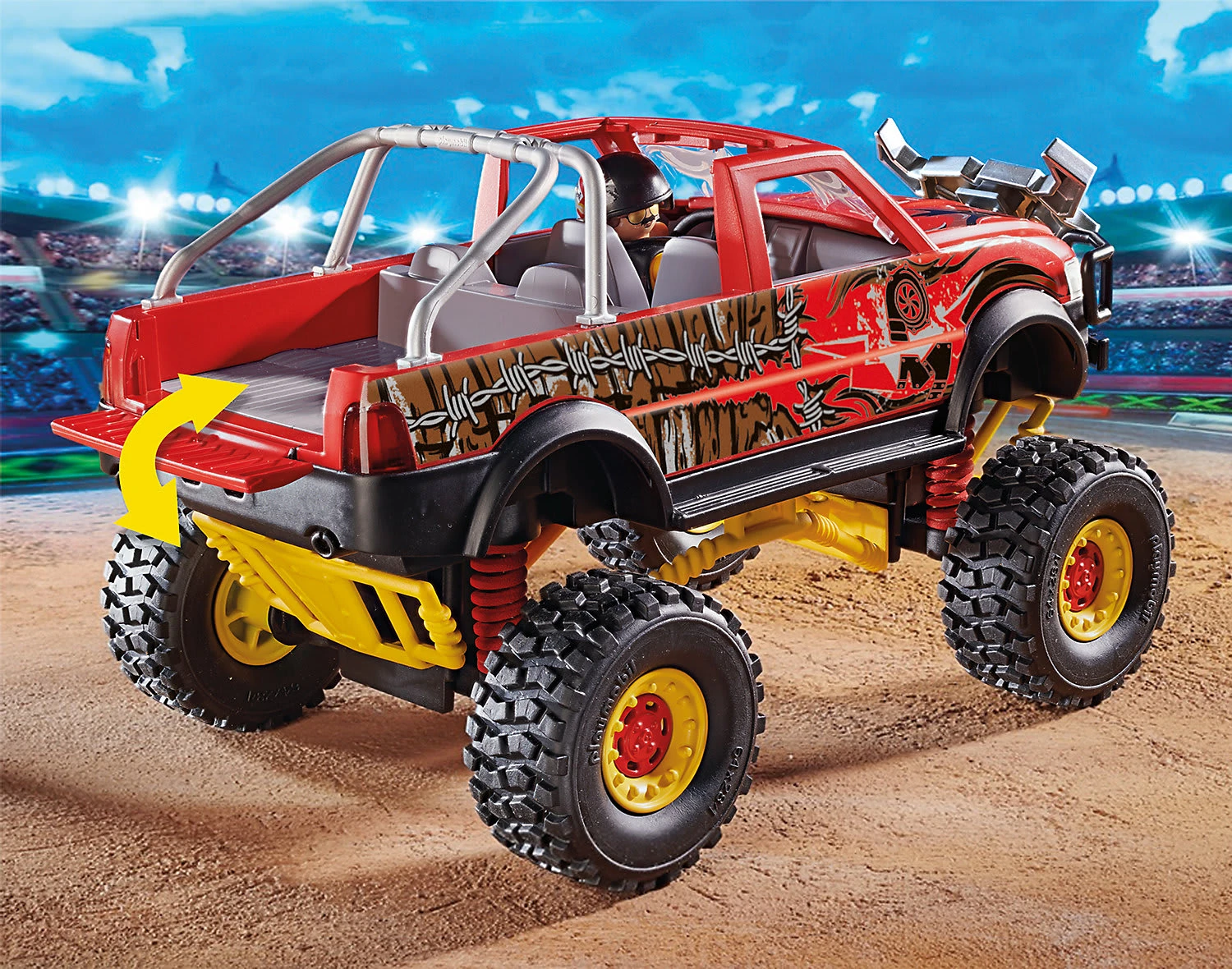 Playmobil 70549 Stuntshow Monster Truck Horned 6 Playmobil 70549 Stuntshow Monster Truck Horned – Bild 6