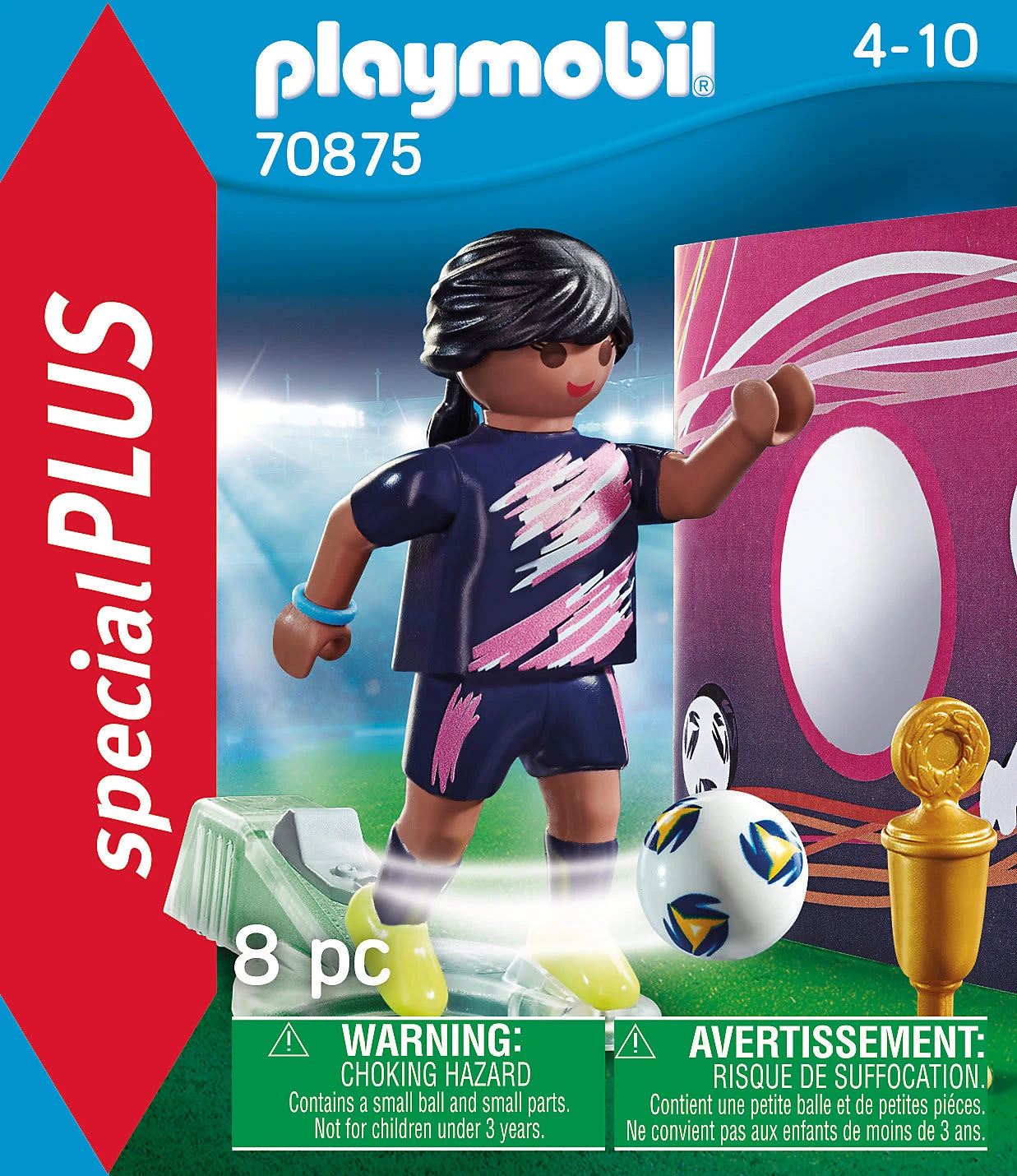 Playmobil 70875 Fußballerin Mit Torwand 5 Playmobil 70875 Fußballerin Mit Torwand – Bild 5