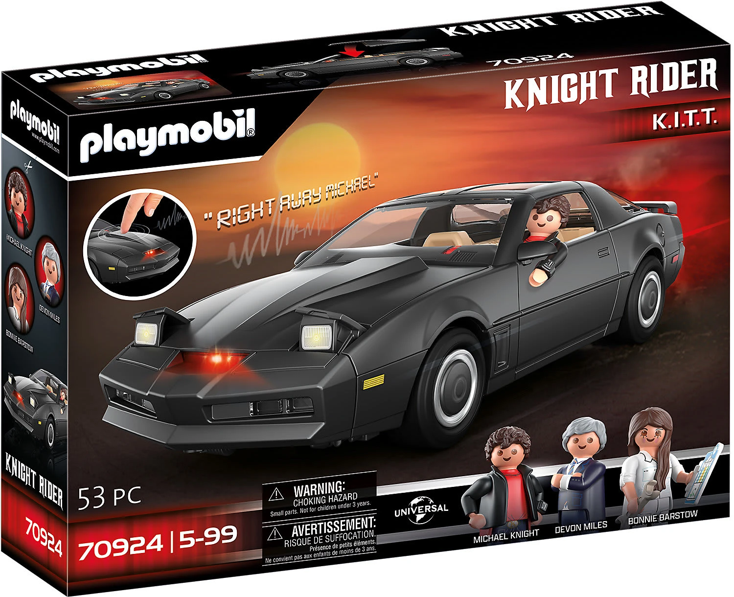 Playmobil 70924 Knight Rider - K.I.T.T. 1 Playmobil 70924 Knight Rider - K.I.T.T.