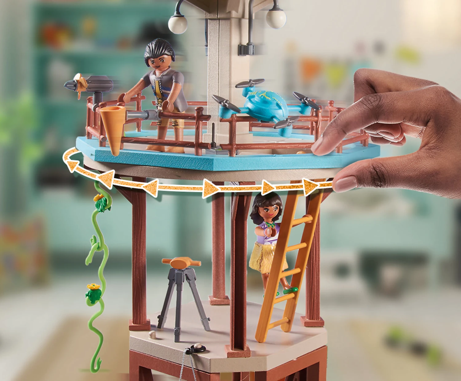 Playmobil 71008 Forschungsturm Mit Kompass 6 Playmobil 71008 Forschungsturm Mit Kompass – Bild 6