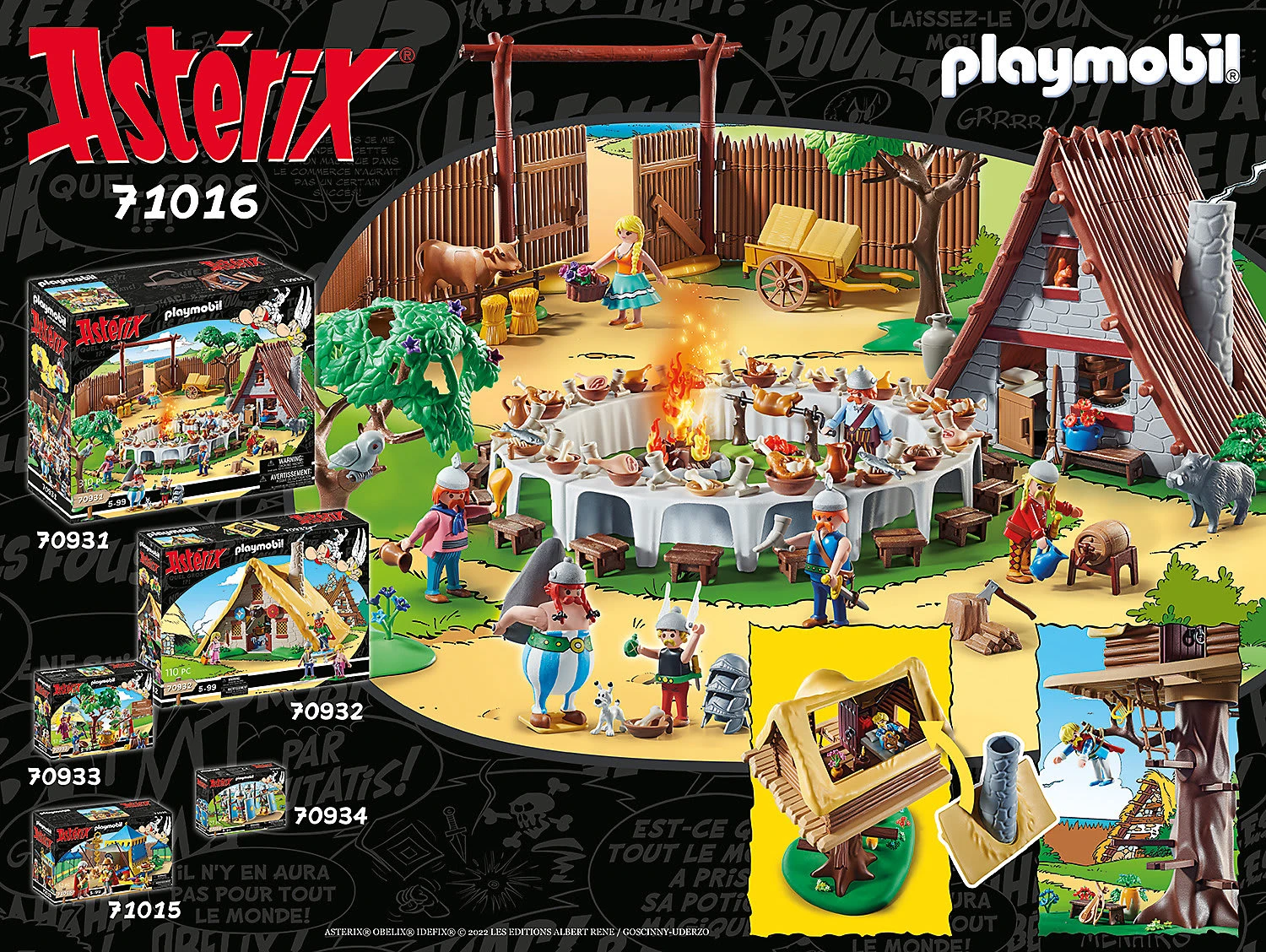 Playmobil 71016 Asterix: Troubadix Mit Baumhaus 4 Playmobil 71016 Asterix: Troubadix Mit Baumhaus – Bild 4