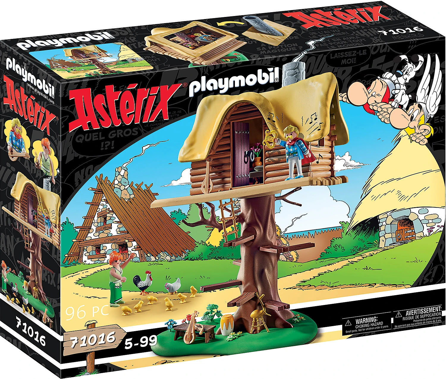 Playmobil 71016 Asterix: Troubadix Mit Baumhaus 1 Playmobil 71016 Asterix: Troubadix Mit Baumhaus