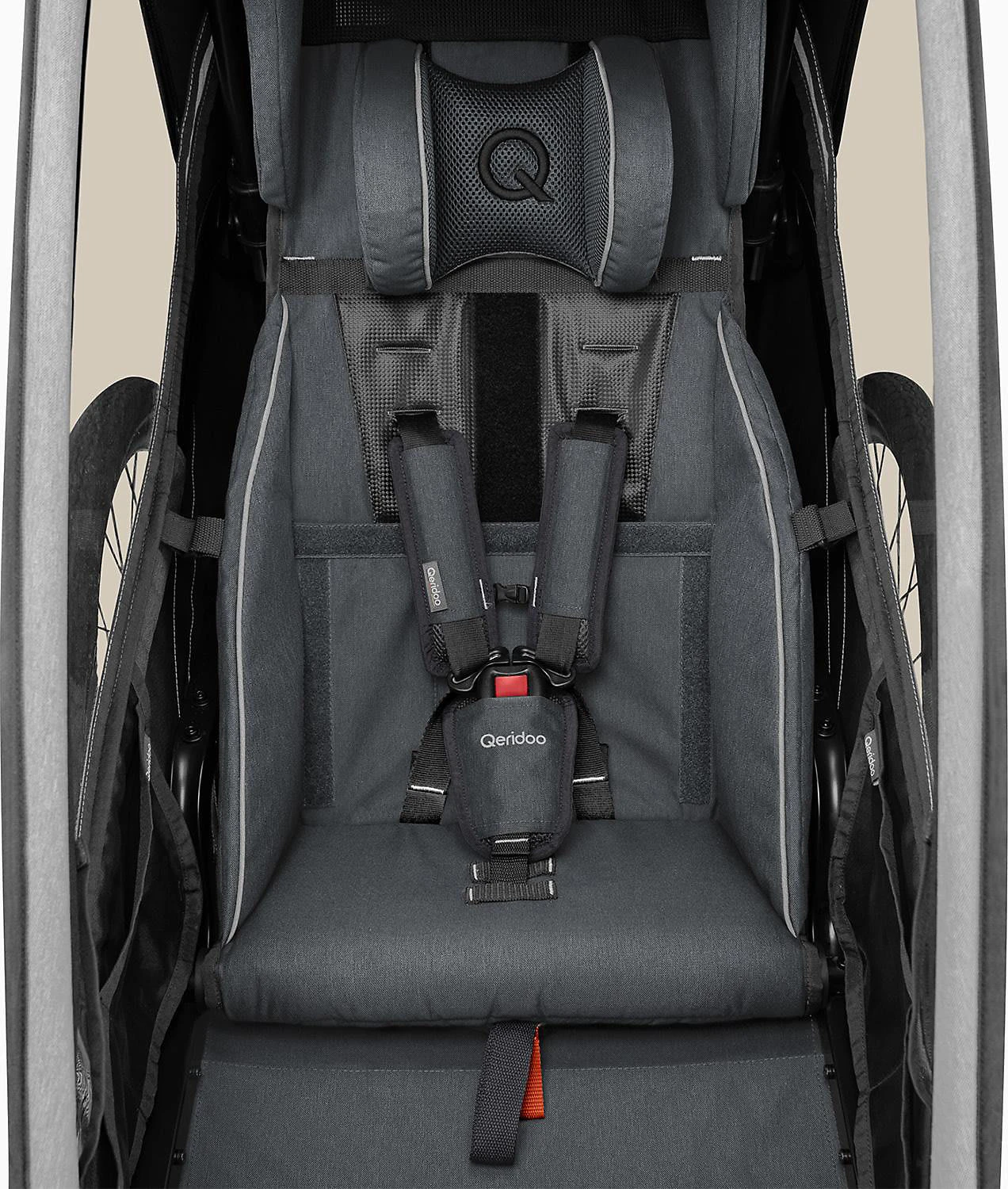 Kidgoo 1 Einsitzer Fahrradanhänger Buggy Mit Joggerfunktion Und Blattfeder-... 4 Kidgoo 1 Einsitzer Fahrradanhänger Buggy Mit Joggerfunktion Und Blattfeder-... – Bild 4