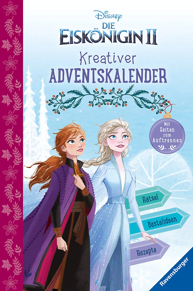 Ravensburger Disney Die Eiskönigin 2: Kreativer Adventskalender (Rätsel/Fakten) 1 Ravensburger Disney Die Eiskönigin 2: Kreativer Adventskalender (Rätsel/Fakten)