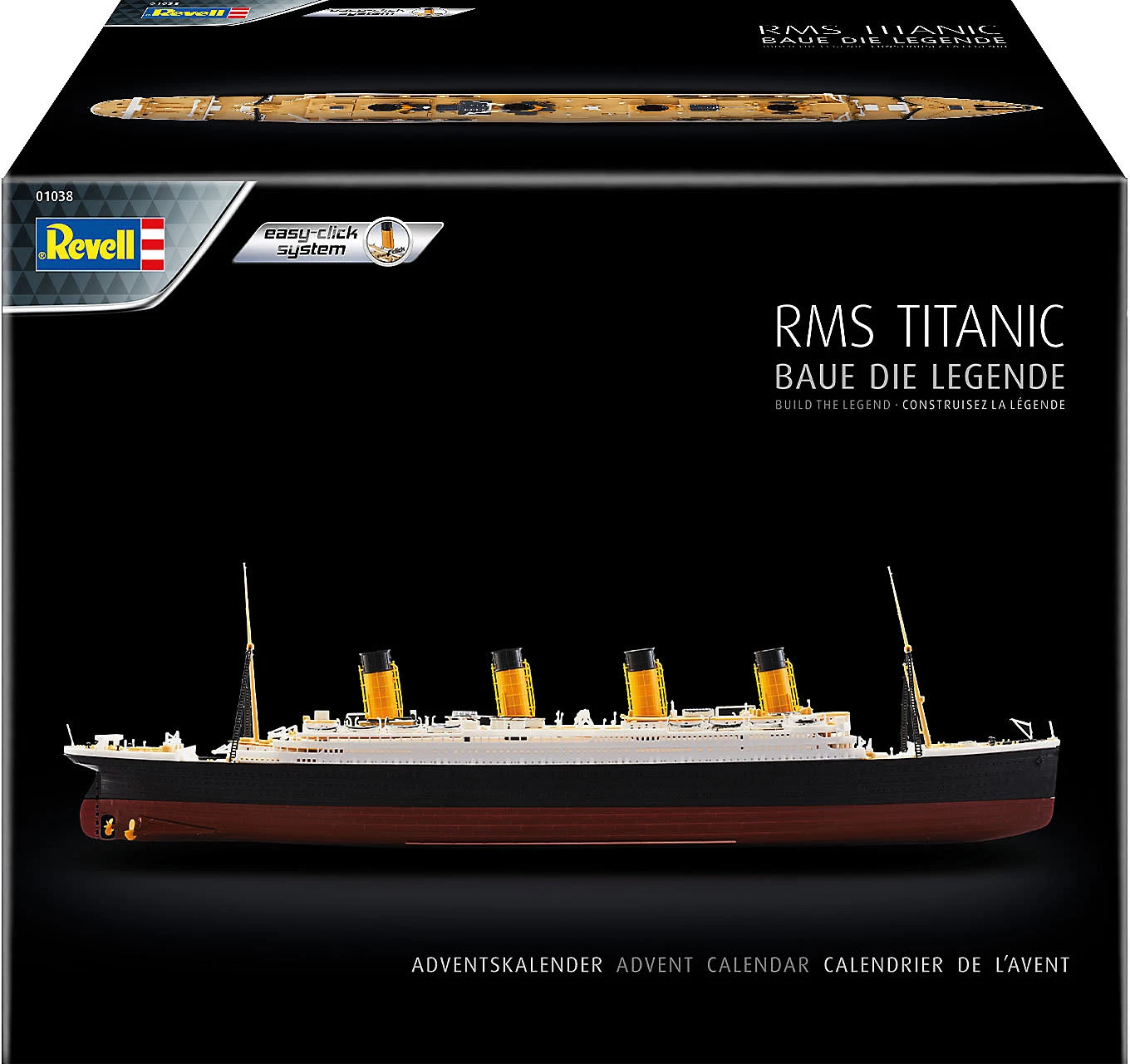 Revell Adventskalender RMS Titanic Easy-click-system, Bausatz Zum Zusammenstecken... 4 Revell Adventskalender RMS Titanic Easy-click-system, Bausatz Zum Zusammenstecken... – Bild 4