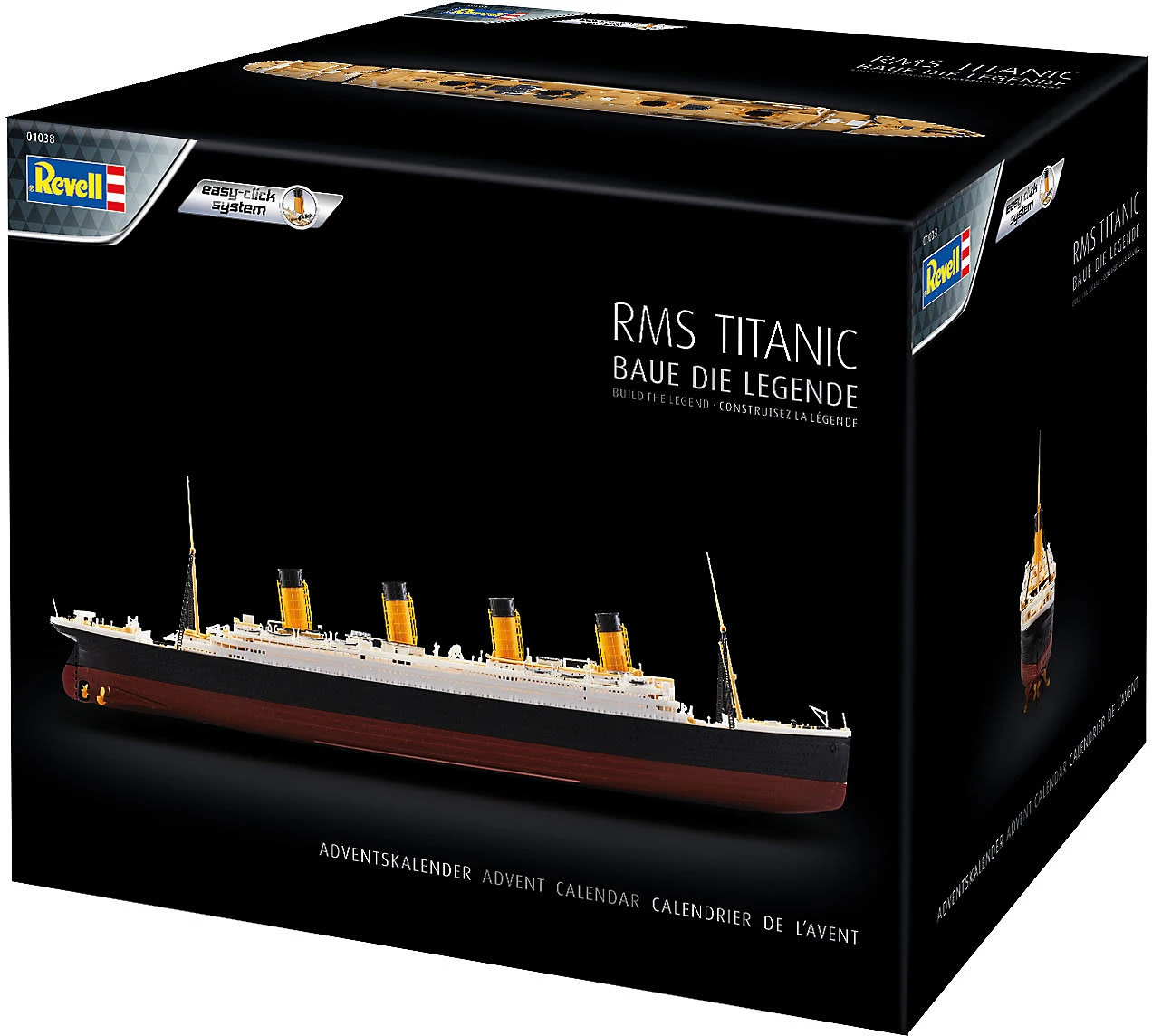Revell Adventskalender RMS Titanic Easy-click-system, Bausatz Zum Zusammenstecken... 5 Revell Adventskalender RMS Titanic Easy-click-system, Bausatz Zum Zusammenstecken... – Bild 5