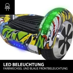 Hoverboard W1 In Gelb Graffiti 17 Hoverboard W1 In Gelb Graffiti -Trendiger Spielzeugladen robway hoverboard w1 in gelb graffiti 7