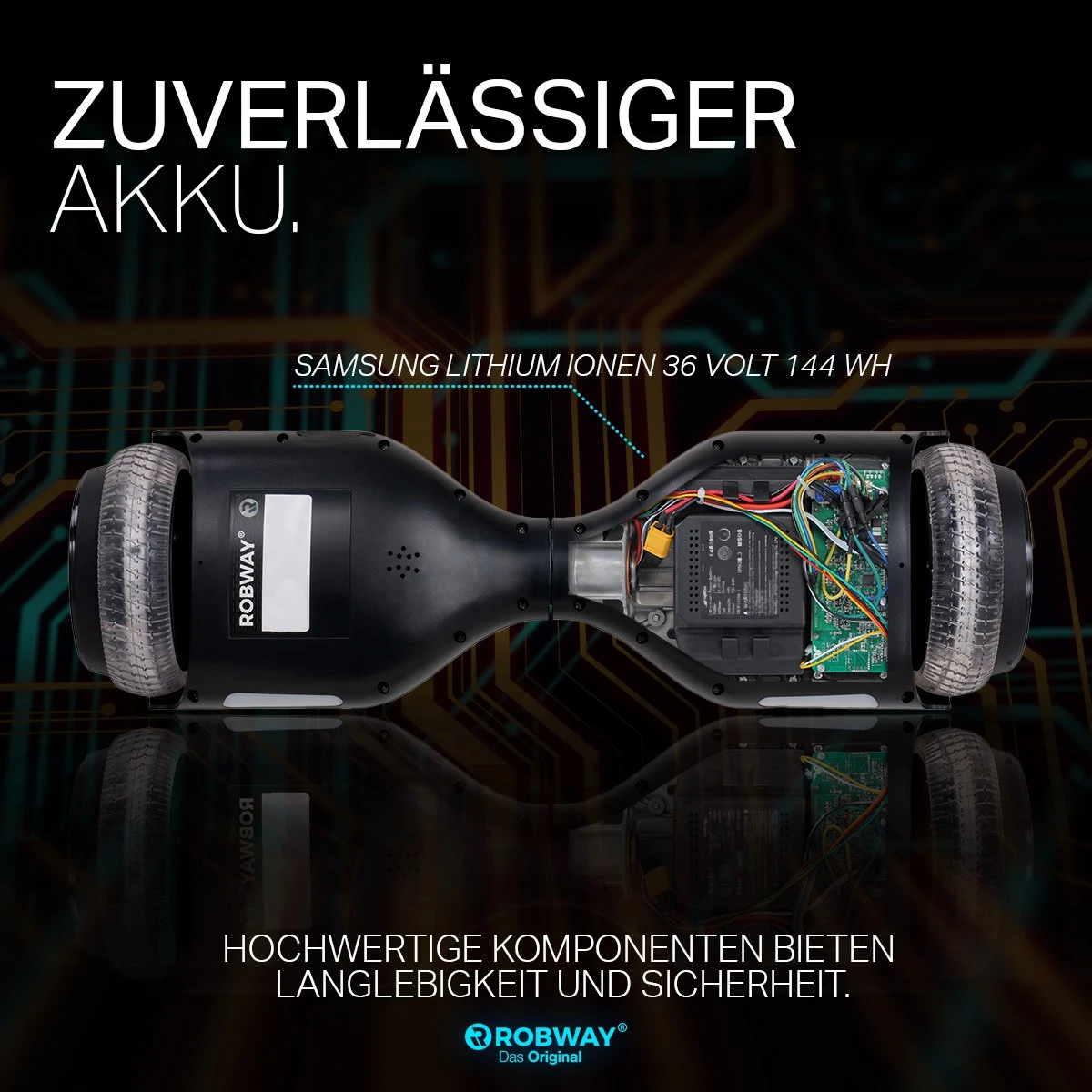 Hoverboard W1 In Schwarz Matt Infinity 3 Hoverboard W1 In Schwarz Matt Infinity – Bild 3