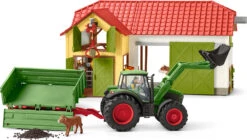 Schleich Farm World 42379 Traktor Mit Anhänger 12 Schleich Farm World 42379 Traktor Mit Anhänger -Trendiger Spielzeugladen schleich farm world 42379 traktor mit anhanger 5