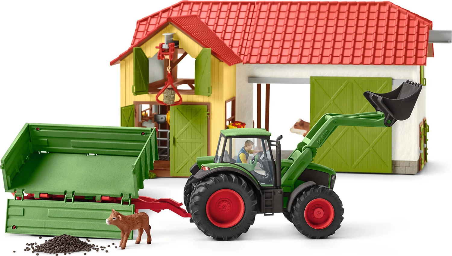 Schleich Farm World 42379 Traktor Mit Anhänger 6 Schleich Farm World 42379 Traktor Mit Anhänger – Bild 6