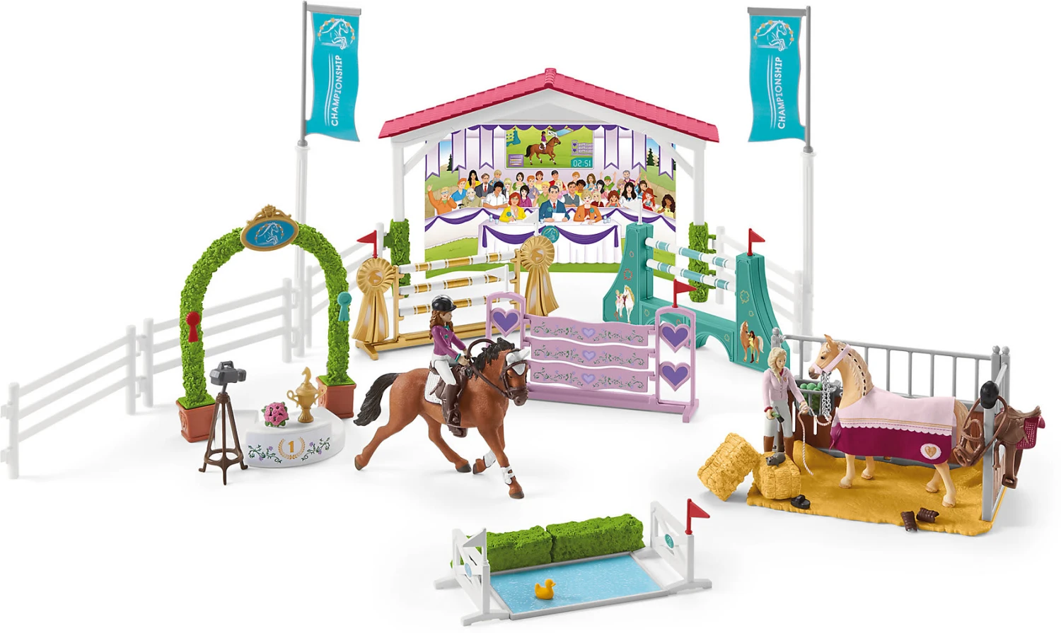 Schleich Horse Club 42440 Freundschaftsturnier 3 Schleich Horse Club 42440 Freundschaftsturnier – Bild 3