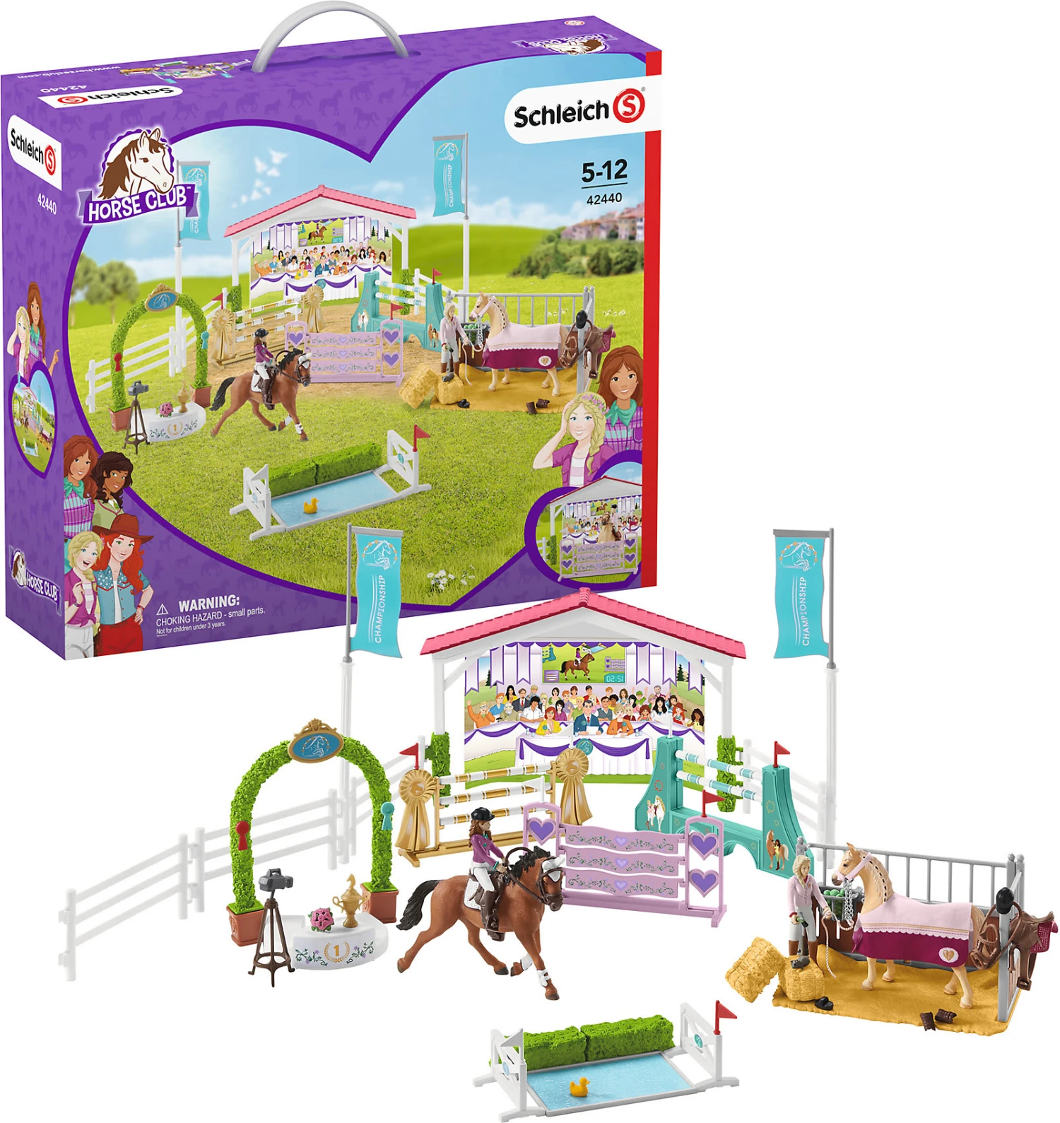 Schleich Horse Club 42440 Freundschaftsturnier 1 Schleich Horse Club 42440 Freundschaftsturnier