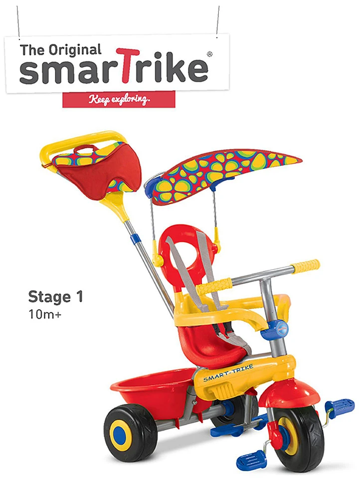 Smartrike Dreirad "Fresh" In Rot/ Gelb - Ab 10 Monaten 2 Smartrike Dreirad "Fresh" In Rot/ Gelb - Ab 10 Monaten – Bild 2