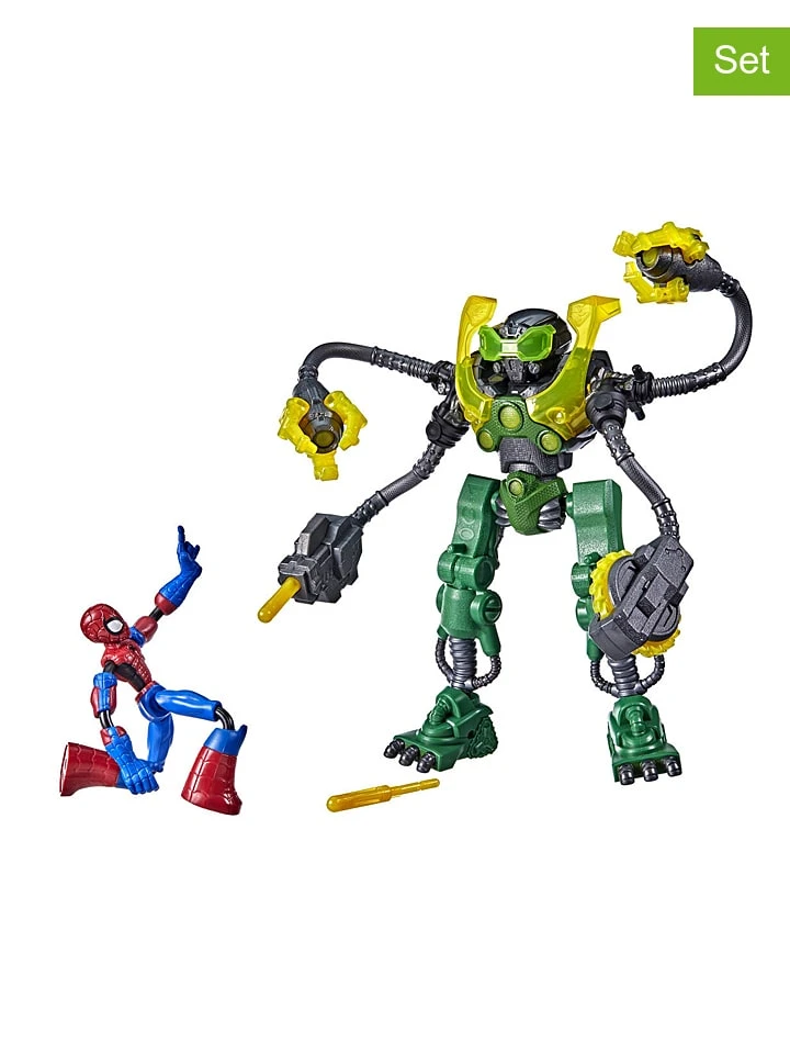Spiderman 2er-Set: Spielfiguren "Spider-Man Vs. Octobot" - Ab 4 Jahren 1 Spiderman 2er-Set: Spielfiguren "Spider-Man Vs. Octobot" - Ab 4 Jahren