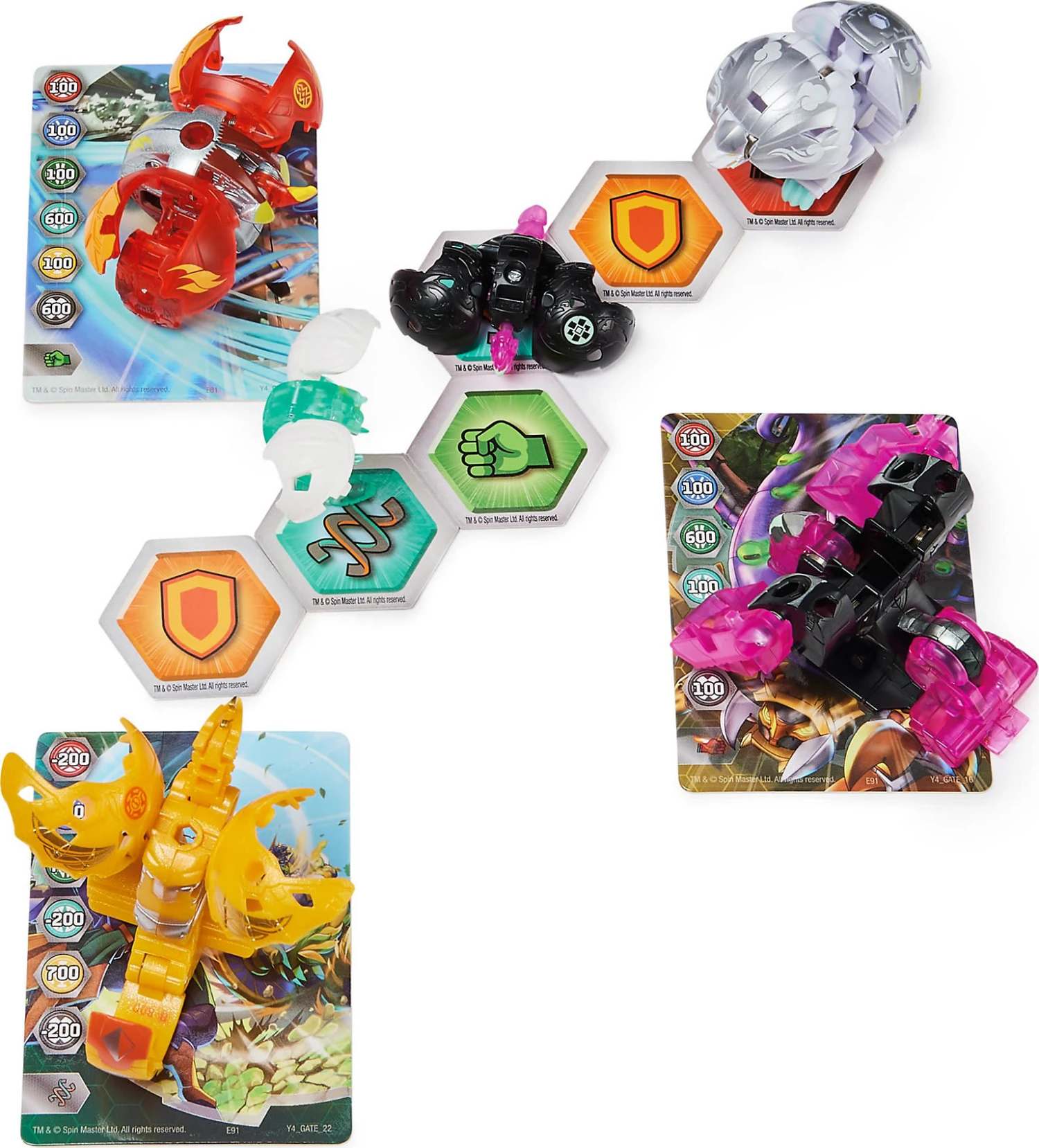 SPIN MASTER Bakugan 'Evolutions' Battle Strike 6er Pack Mit 1 Platinum Bakugan (Pyrus... 3 SPIN MASTER Bakugan 'Evolutions' Battle Strike 6er Pack Mit 1 Platinum Bakugan (Pyrus... – Bild 3