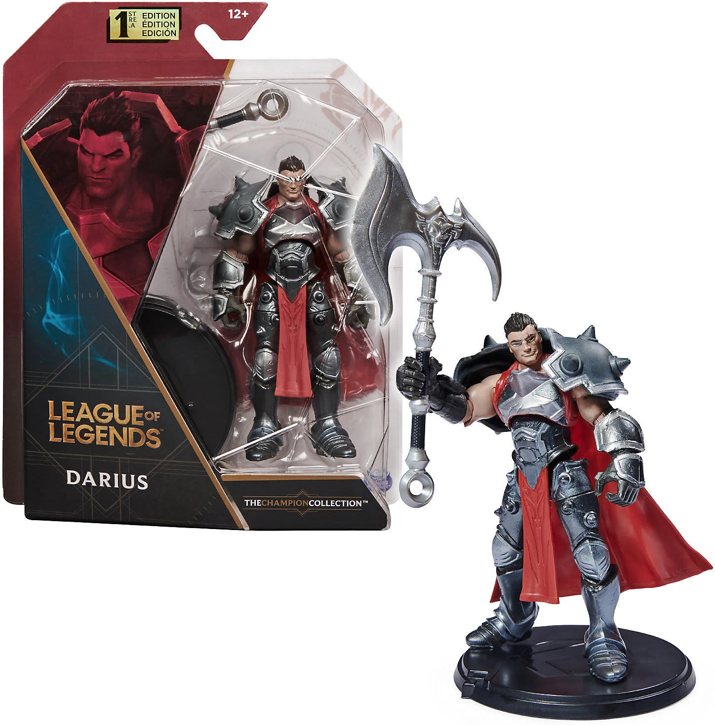 SPIN MASTER League Of Legends - 10cm Darius Actionfigur Mit Axt Und Ausstellungssockel 1 SPIN MASTER League Of Legends - 10cm Darius Actionfigur Mit Axt Und Ausstellungssockel