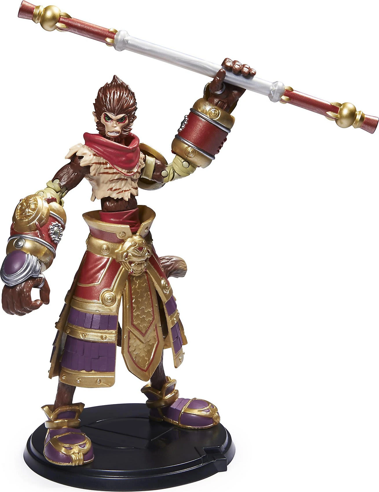 SPIN MASTER League Of Legends - 15cm Wukong Deluxe-Sammelfigur Mit 1 Accessoire (Stab)... 6 SPIN MASTER League Of Legends - 15cm Wukong Deluxe-Sammelfigur Mit 1 Accessoire (Stab)... – Bild 6