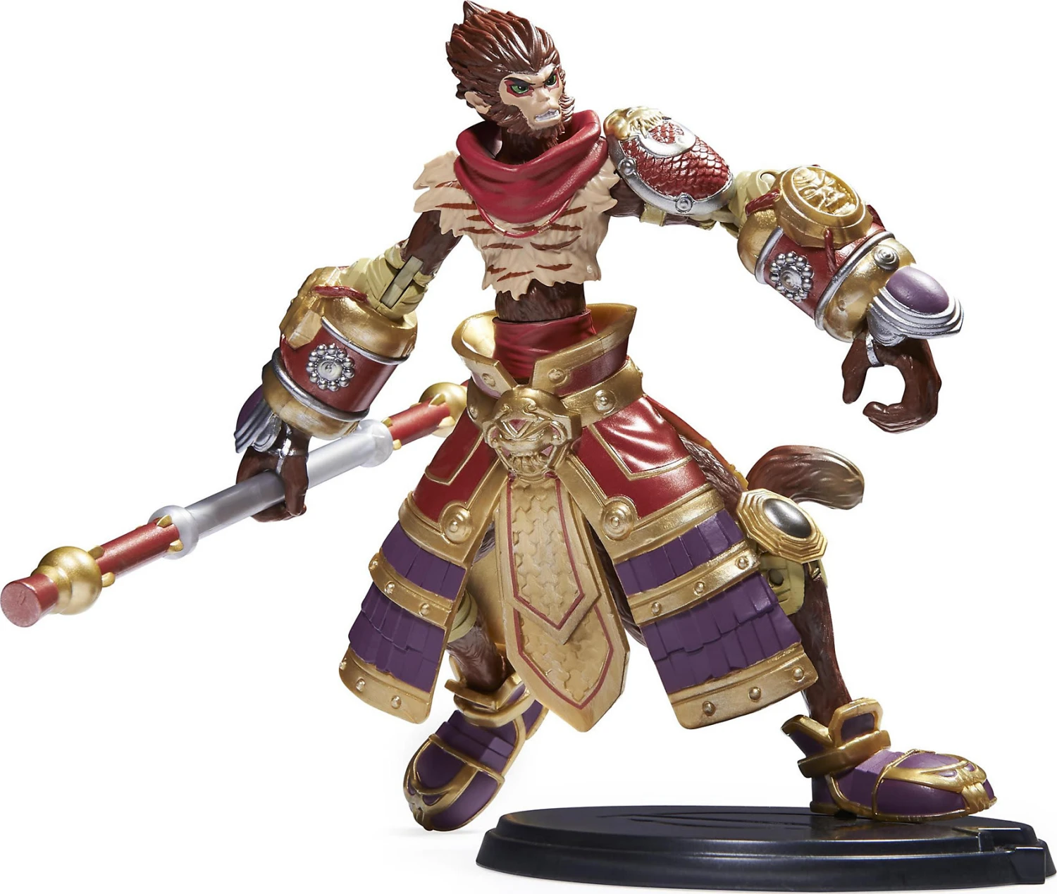 SPIN MASTER League Of Legends - 15cm Wukong Deluxe-Sammelfigur Mit 1 Accessoire (Stab)... 7 SPIN MASTER League Of Legends - 15cm Wukong Deluxe-Sammelfigur Mit 1 Accessoire (Stab)... – Bild 7