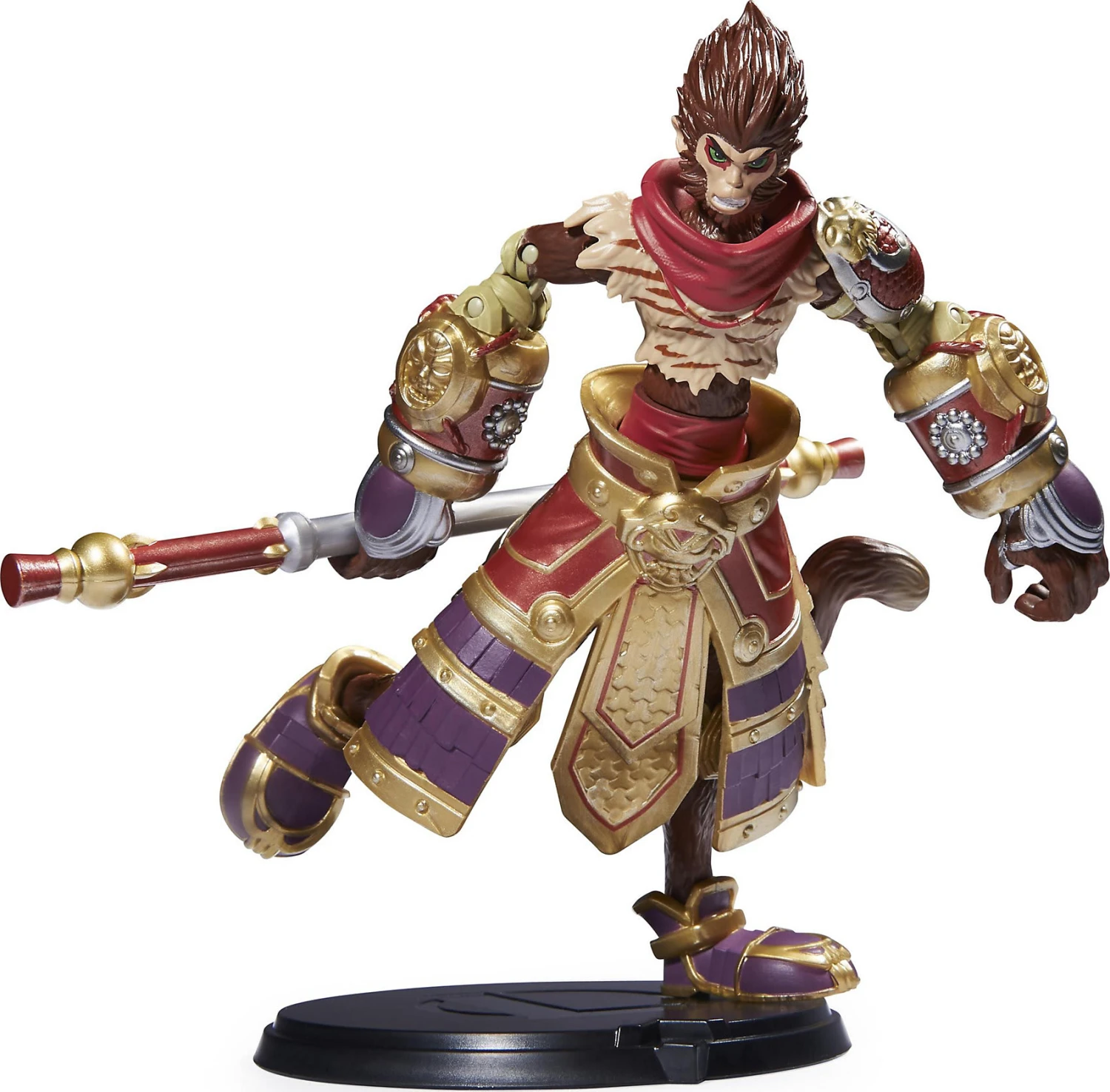 SPIN MASTER League Of Legends - 15cm Wukong Deluxe-Sammelfigur Mit 1 Accessoire (Stab)... 8 SPIN MASTER League Of Legends - 15cm Wukong Deluxe-Sammelfigur Mit 1 Accessoire (Stab)... – Bild 8