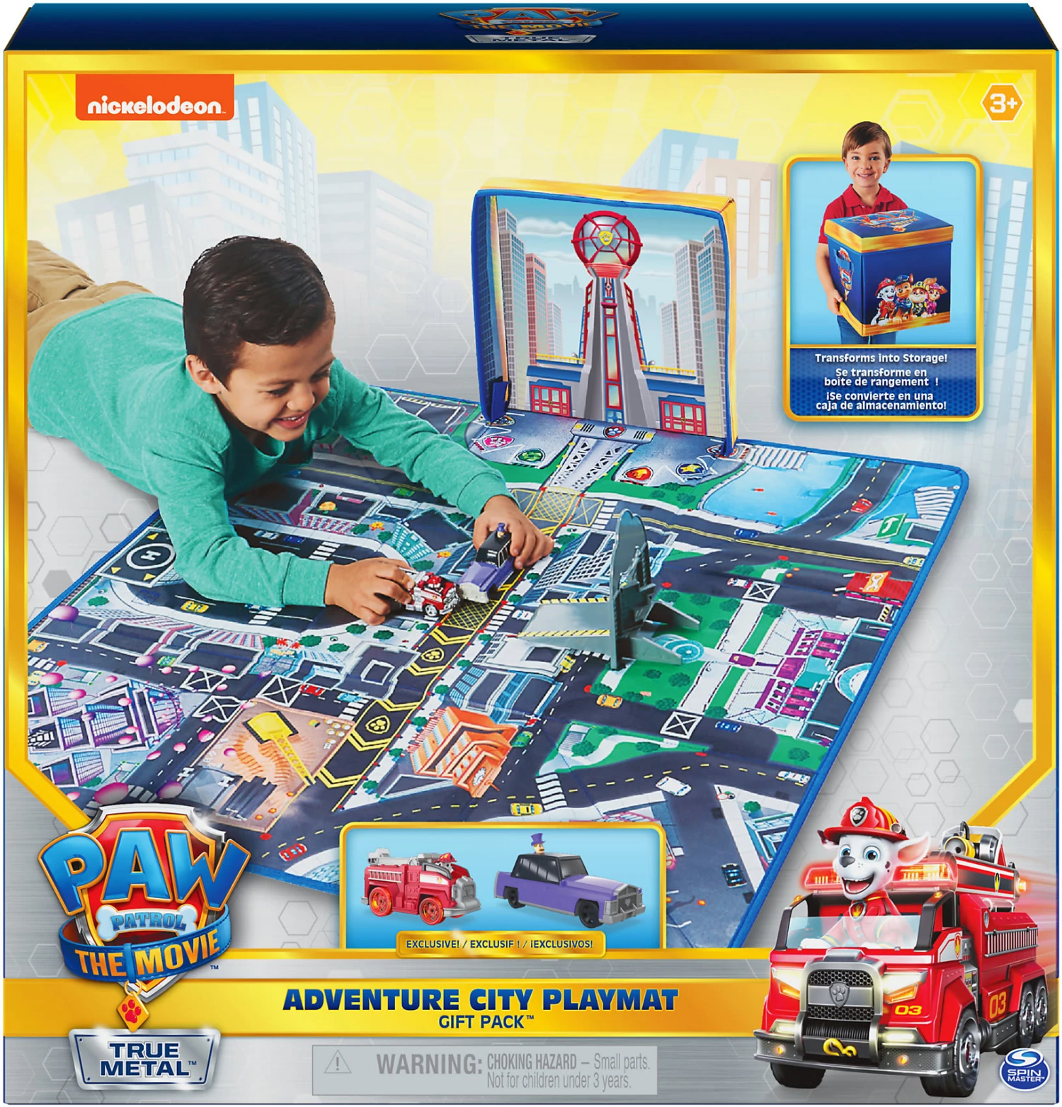 SPIN MASTER PAW Patrol: Der Kinofilm - Adventure City Spielmatte Inkl. 2 Fahrzeuge 1 SPIN MASTER PAW Patrol: Der Kinofilm - Adventure City Spielmatte Inkl. 2 Fahrzeuge