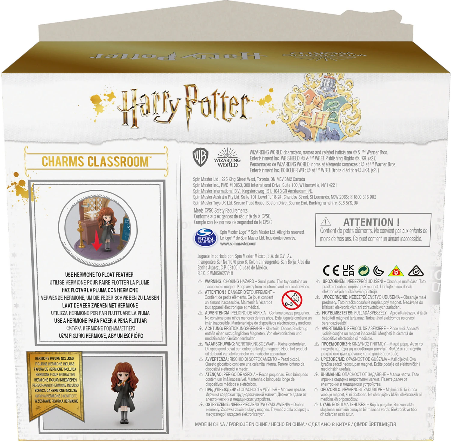 SPIN MASTER Wizarding World Harry Potter - Hogwarts Zauberkunst Klassenzimmer Spielset... 4 SPIN MASTER Wizarding World Harry Potter - Hogwarts Zauberkunst Klassenzimmer Spielset... – Bild 4