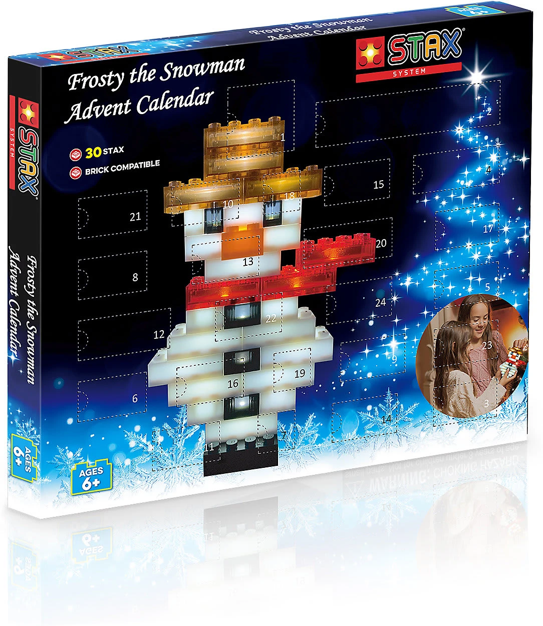 Adventskalender Frosty Mit 34 LED-Bricks (kompatibel Mit Anderen Klemmbaust... 1 Adventskalender Frosty Mit 34 LED-Bricks (kompatibel Mit Anderen Klemmbaust...