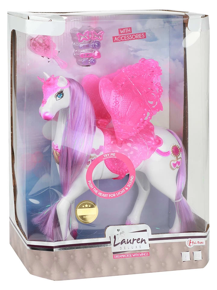 Toi Toys Spielfigur "Lauren Pferd" Mit Zubehör - Ab 3 Jahren 2 Toi Toys Spielfigur "Lauren Pferd" Mit Zubehör - Ab 3 Jahren – Bild 2