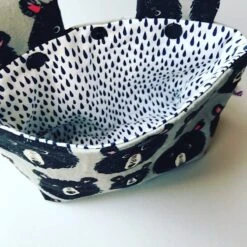 Lenkertasche "Bär" In Grau/Schwarz 7 Lenkertasche "Bär" In Grau/Schwarz -Trendiger Spielzeugladen trudchens welt lenkertasche bar in grau schwarz 2