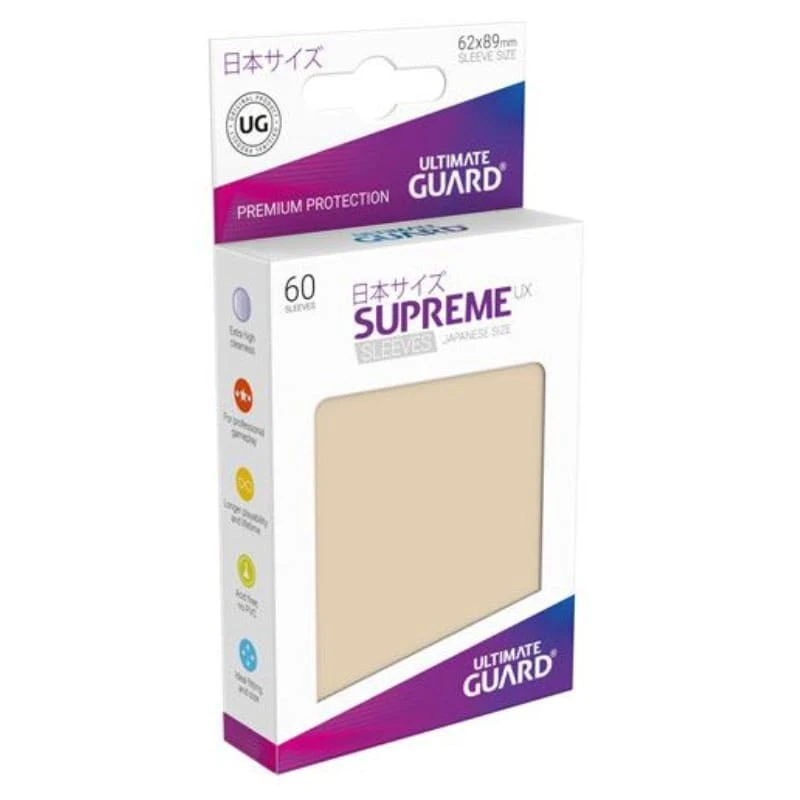 Kartenhüllen Supreme UX Japanische Größe In Sandfarben 1 Kartenhüllen Supreme UX Japanische Größe In Sandfarben