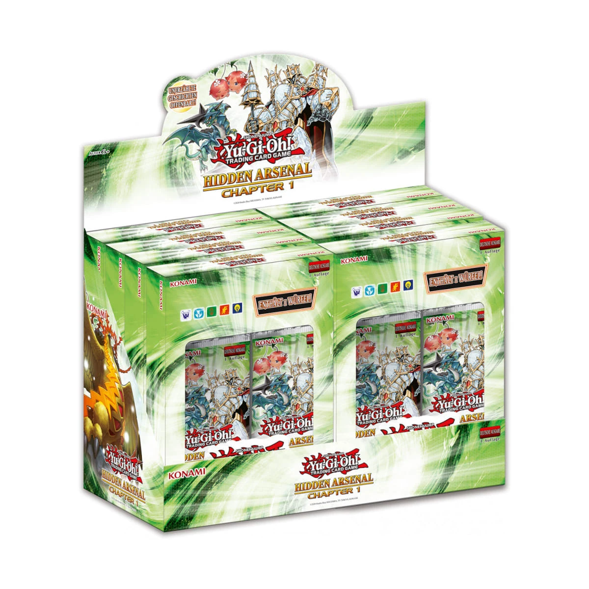 Yu-Gi-Oh YuGiOh Hidden Arsenal Chapter 1 Display 1 Yu-Gi-Oh YuGiOh Hidden Arsenal Chapter 1 Display